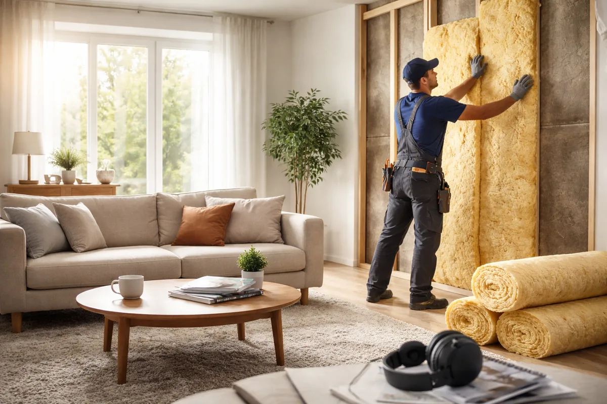 Les avantages de l'isolation acoustique pour votre maison