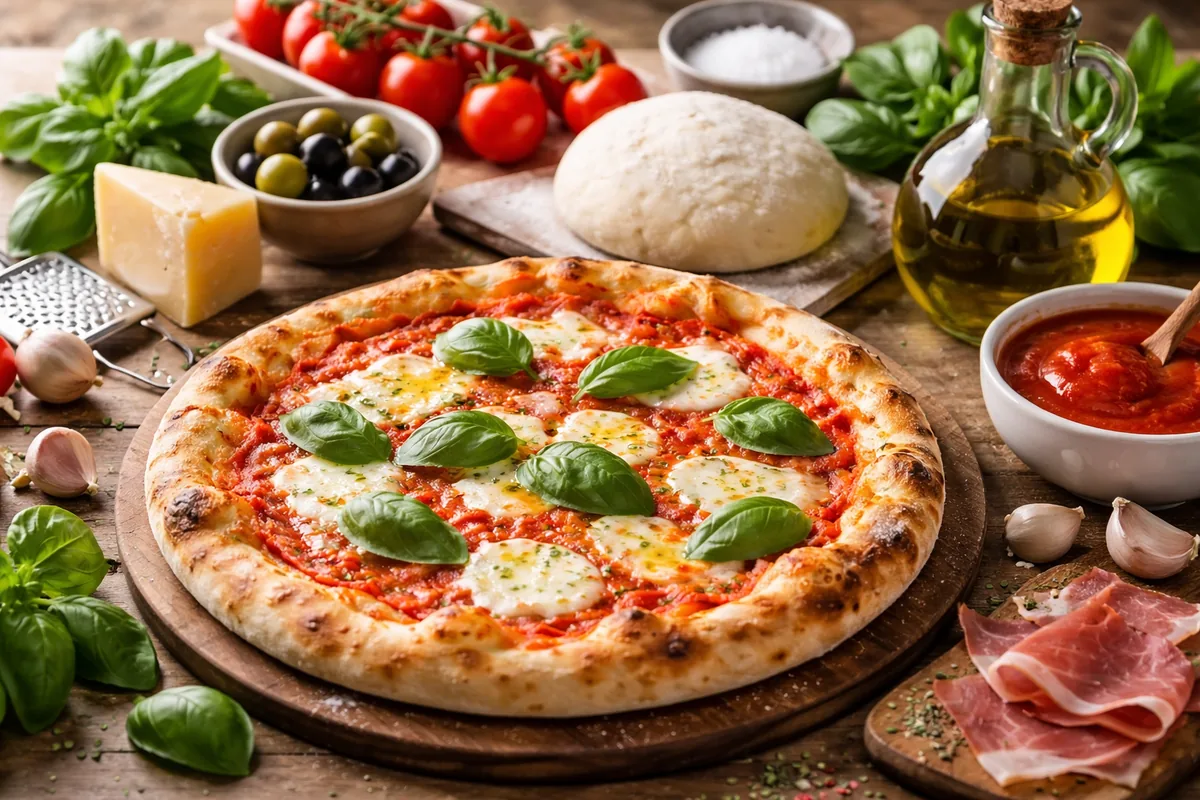Comment préparer une pizza maison en utilisant des ingrédients de qualité