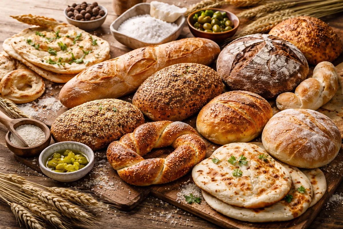 Les merveilles de la boulangerie : découvrir les pains du monde