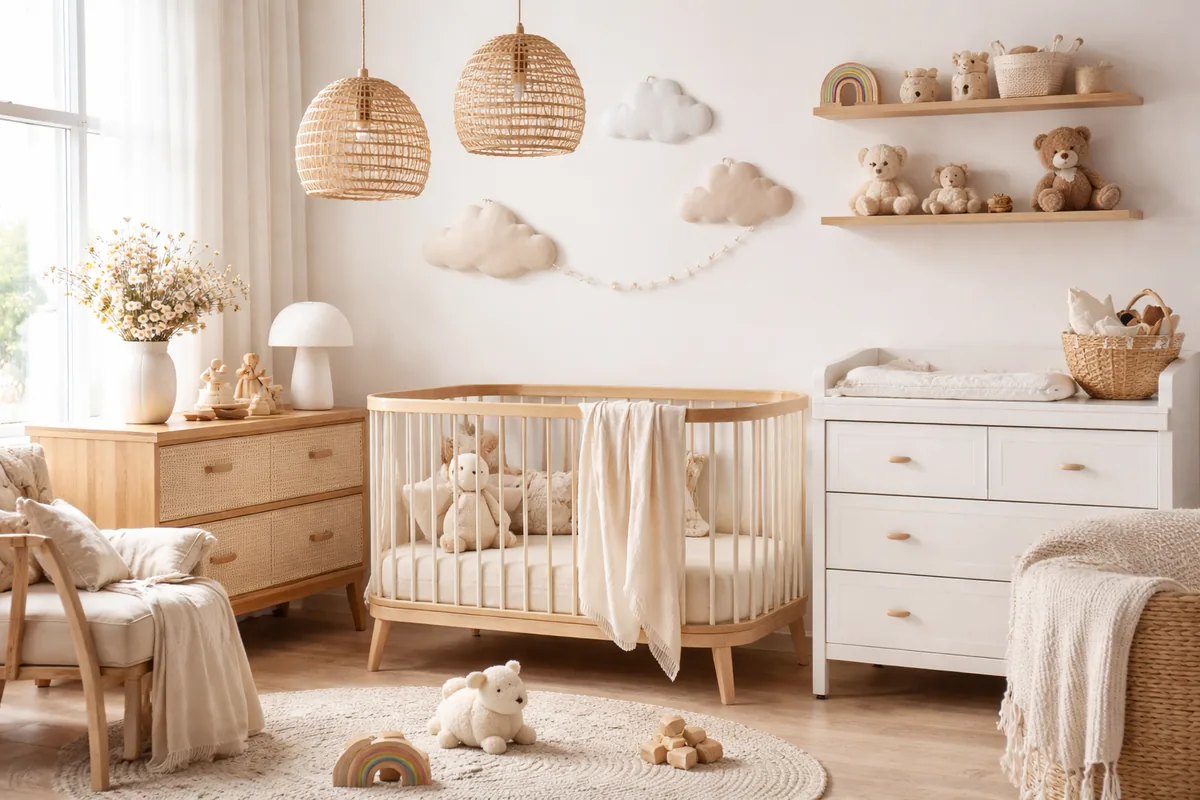 Comment choisir les accessoires de puériculture pour une décoration enfant chic