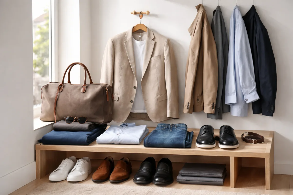Les éléments d'une garde-robe versatile pour l'homme moderne