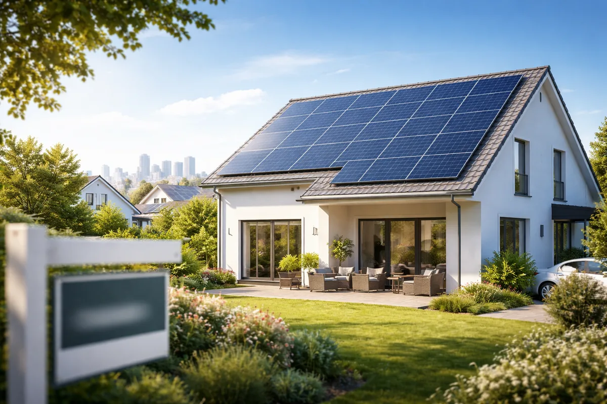 L'impact des panneaux solaires sur la valeur immobilière